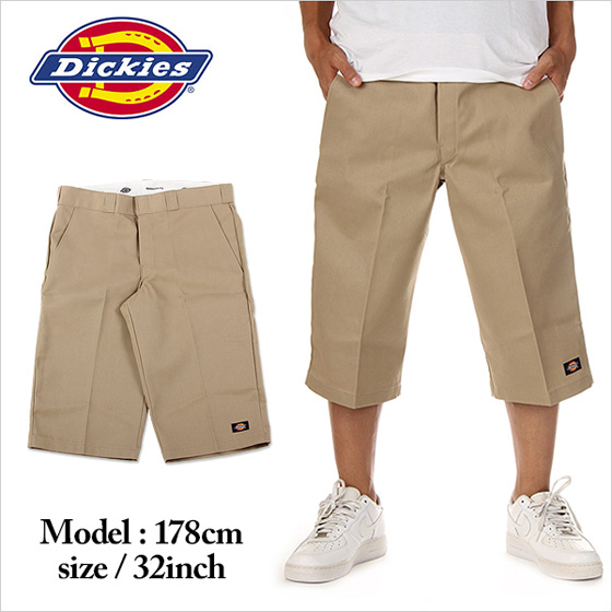 Dickies/ディッキーズ “RELAXED FIT” ワークハーフパンツ【カーキベージュ】〔 アメージング 通販 〕 - ♔ハーフパンツ