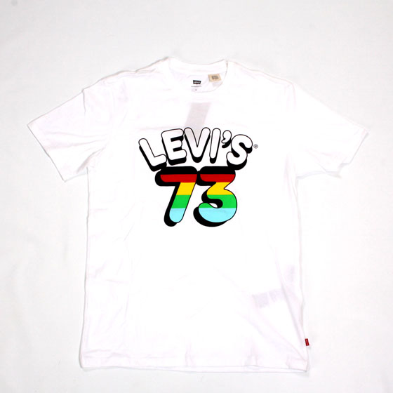 Levi`s / リーバイス Tシャツ レインボーナンバー：73【ホワイト】〔 アメージング 通販 服 〕 [AMAZING （アメージング）]